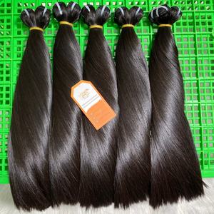 Wholesale <b>Cheap</b> Double Drawn Virgin Vietnamese Remy Hair Extensions Single Weft Weaving Bone Straight Cuticle Aligned Human <b>Wigs</b> - Product Image 3