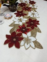 Nappe de table en tissu de 5 mm d'épaisseur, faite à la main, personnalisée, réglable, légère, durable, écologique, de luxe, avec perles, Ali Fashion Art