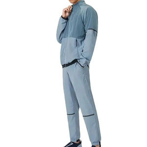Chaqueta Cortavientos con Logotipo Personalizado, Conjunto Deportivo para Hombre, Transpirable, de Nailon, Ropa Deportiva Impermeable de Primera Calidad, Venta al Por Mayor en Pakistán - Product Image 1