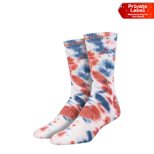 Chaussettes de sport en spandex haute élasticité, imprimées sur mesure, doublées en polaire brossée douce, chaussettes pantoufles d'intérieur confortables - Product Image 1