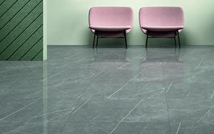 Carreaux de céramique de luxe HG Golden Cracker 600x1200mm, carreaux muraux émaillés à veines dorées, revêtement décoratif intérieur pour la décoration de hall d'hôtel - Product Image 5