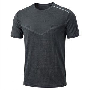 Wholesale Custom Design Men's T-<b>Shirts</b> Running Gym Active Athletic Dry Fit Sports Wear Slim Fit 100% Cotton Hip Hop Print Blank - Product Image 2