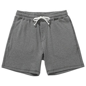 Short de bain pour hommes personnalisé en gros motif solide polyester imperméable style décontracté écologique 2025 - Product Image 1