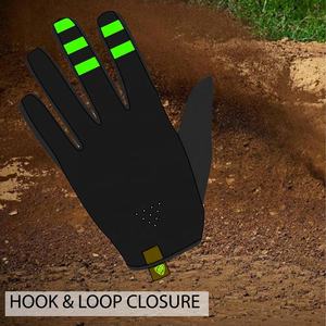 Gants de motocross pour motocyclistes | Gants d'équitation MX de protection | Gants de VTT durables pour toutes les saisons 128 - Product Image 2