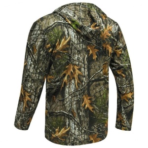 T-shirt à manches longues camouflage de haute qualité avec capuche, respirant, protection solaire, pour la chasse en extérieur - Product Image 3