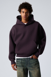 Nueva Sudadera con Capucha de Moda Urbana, 520 Gsm, Algodón Air, Hombros Caídos, Doble Capa, Corte Cuadrado y Recortado - Product Image 3