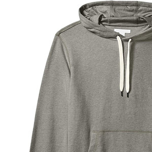 100% Cotton Custom Oversized Men's Hoodies Street Wear <b>Sweatshirts</b> with Embroidered Technics Plain Dyed for Winter - Product Image 6