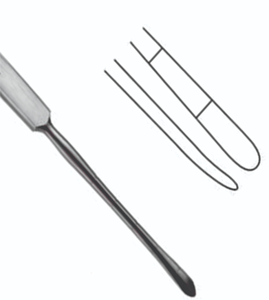 Élévateur de Septum Personnalisé 2026 en Acier, Instrument de Chirurgie Générale Manuel, Poignée Moletée Argentée - Product Image 3