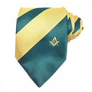 Corbata Masónica de Diseño Formal, Suave y Cómoda, Hecha en Fábrica, Corbata Masónica Elegante para Hombre - Product Image 6