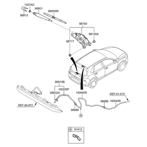 Elantra Nuevo, Otras Piezas y Accesorios para Autos y Camionetas 98930G3000 - Product Image 2