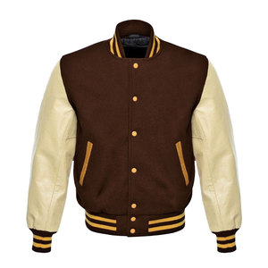 Blousons universitaires pour hommes en gros, blousons universitaires vierges, blousons universitaires unis avec logo personnalisé, blousons universitaires respirants et personnalisables pour hommes, style universitaire tendance - Product Image 1