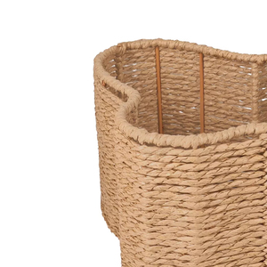High Quality Handwoven Butterfly Basket Novelty Seagrass Wicker Storage Organizer for Nursery Decor Baby Gift OEM Export - Product Image 2