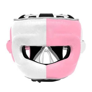Ensemble de boxe personnalisé de qualité supérieure, gants de boxe, protège-tête et protège-pénis OEM, kit d'entraînement 100% cuir pour les boxeurs - Product Image 5