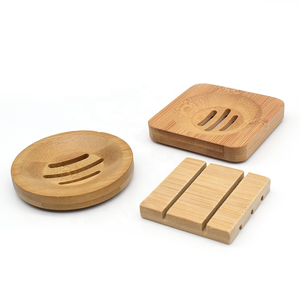 Wooden Soap <b>Holder</b> Rectangle Minimalist Design For Bathroom Easy To Clean - Product Image 3