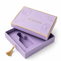Boîtes cadeaux personnalisées de haute qualité, étanches, avec finition givrée et doublure en éponge pour ensembles de crèmes et lotions corporelles de luxe