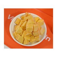 IQF Diepvries Mango Blokjes 10x10mm Bulk |   100% vers ingevroren fruit ingrediënt voor smoothies en ijsbasis