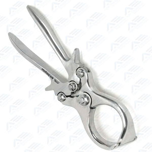 Instrumentos Veterinarios para Ganado, Corderos y Cabras, Emasculador para Uso Educativo, Pinzas de Castración de Acero Inoxidable de 9 Pulgadas de Largo - Product Image 2