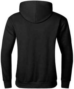 Sweat-shirt à capuche tactique noir pour homme, style streetwear, en coton, pull-over, style utilitaire, logo personnalisé, marque privée, fabricant en gros - Product Image 2