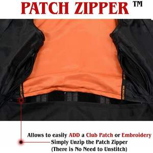 Gilet zippé pour femme 2025 avec boucles latérales en cuir véritable PU, broderie vintage, décoration en coton, grande taille pour le printemps - Product Image 4