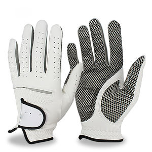 Custom Made Genuine Leather Sheepskin Golf <b>Gloves</b> for <b>Men</b> Summer Washable All-Weather Left Hand Golf <b>Gloves</b> for Sports - Product Image 1
