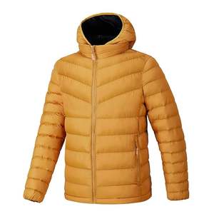 Veste matelassée personnalisée de haute qualité avec logo imprimé, veste bomber d'hiver pour homme, veste d'extérieur unie, très vendue - Product Image 4