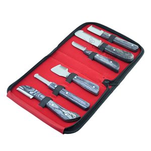 Complete Pet Grooming Kit 6pcs Dog Stripping Knives Tools for <b>Wire</b> Haired Dogs Cats Coat <b>Thinning</b> Deshedding and Styling - Product Image 1