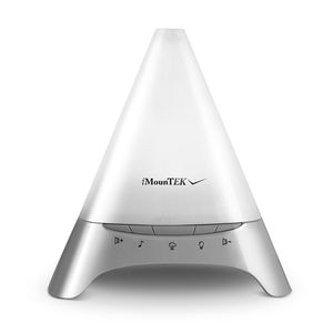 Humidificateur à ultrasons à brume froide de 120 ml, diffuseur d'huiles essentielles aromatiques avec sons apaisants et lumière colorée - Product Image 1