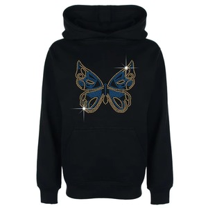 Sweat à capuche court pour homme, coupe classique, avec fermeture éclair ornée de strass, style streetwear décontracté, en polaire respirant, pour l'hiver, service OEM - Product Image 4