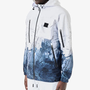 Chaqueta Cortavientos Impermeable de Invierno para Hombre 2026, con Logotipo Frontal, Ligera, con Capucha, para Correr y Entrenar al Aire Libre, Fabricante OEM ODM - Product Image 4