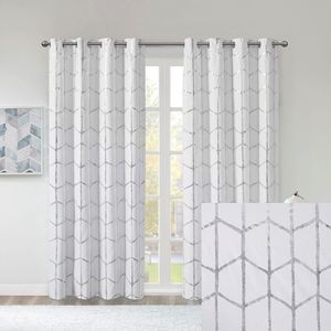 Pannello della tenda della parte superiore del singolo Grommet con oscuramento totale & stampa metallica soltanto 1 Pc disponibile - Product Image 5