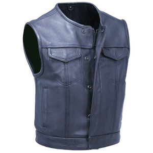 Veste de moto en cuir imperméable pour homme, style mode, pour la conduite en extérieur, vente en gros, plusieurs tailles - Product Image 6