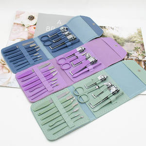 Top Selling Manicure <b>Pedicure</b> <b>Set</b> High Quality Custom Made Stainless Steel Lightweight Manicure Kit With Customized Packaging - Product Image 3