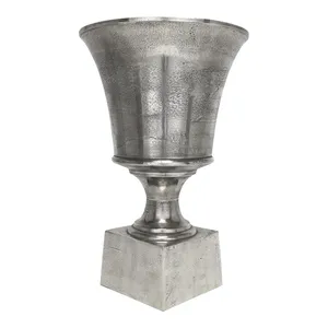Handmade Artistic Iron Flower <b>Vase</b> Coastal Design Wedding Tabletop Eco-Friendly Luxury <b>Decor</b> ZE-3298G Zahid Exports - Product Image 3