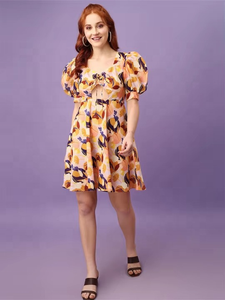 Hot Selling Breastfeeding Ladies Maternity Dress Plain Dyed Maxi Pregnancy Summer Floral Print Women's Midi Dress Mommy Dress - Product Image 5