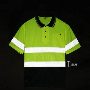 Camisetas Polo de Trabajo para Hombre, Transpirables, Duraderas, de Manga Corta, Uniformes para Construcción, Fábrica, Taller, Camisetas Polo de Trabajo Resistentes para Hombre - Product Image 2