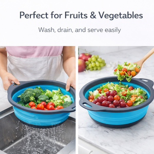 <span class=keywords><strong>Escurridor</strong></span> de Fregadero <span class=keywords><strong>Plegable</strong></span>, Colador de Cocina Extensible, Cesta para Lavar Frutas y Verduras, PP+TPR, <span class=keywords><strong>Plegable</strong></span>, Apto para Lavavajillas - Product Image 4