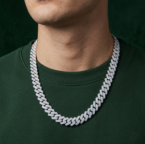 Cadena de Oro 10K con Diamantes Cultivados en Laboratorio, Certificación IGI, 6MM 16MM, 14 Pulgadas 30 Pulgadas, Collar de Hombre Moderno Estilo Hip Hop Iced Out - Product Image 2