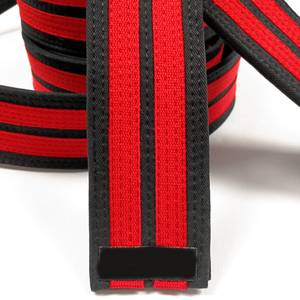 เข็มขัด BJJ ผ้าฝ้าย 100% คุณภาพพรีเมียม ทอลายเพิร์ลวีฟ แบบนุ่ม สำหรับบราซิลเลียนยิวยิตสูและเทควันโด พร้อมโลโก้สั่งทำ สำหรับผู้ใหญ่ ทั้งชายและหญิง - Product Image 4