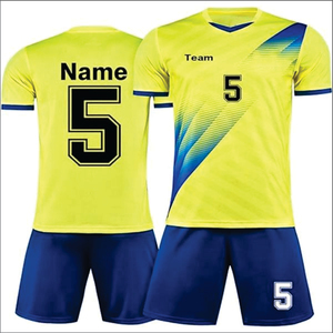 ชุดฟุตบอลแบบยูนิเซ็กซ์ โพลีเอสเตอร์ 100% แบบสั่งทำพิเศษ ดีไซน์ใหม่สไตล์วินเทจ ชุดแข่งทีมฟุตบอลคุณภาพสูง พิมพ์ลายดิจิตอลด้านหน้า - Product Image 6