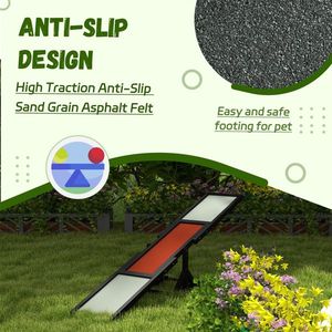 Rampa per Agilità Canina e Altalena per Animali Domestici, Attrezzatura per Allenamento e Esercizio Canino - Product Image 6
