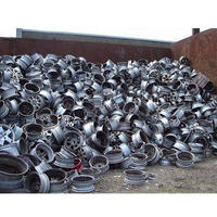 Déchets de jantes en alliage d'aluminium de haute qualité