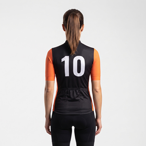 Maillot de cyclisme pour femmes, vêtements de sport personnalisés, maillot de cyclisme pour femmes de haute qualité, 100% polyester, maillot de cyclisme pour femmes - Product Image 2