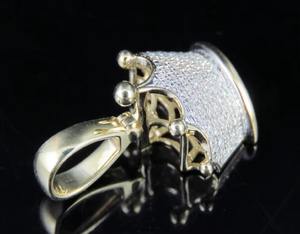 Colgante de cruz con diamante de moissanita de corte brillante redondo, plata de ley 925, engaste de canal religioso, joyería fina, colgantes y dijes - Product Image 3