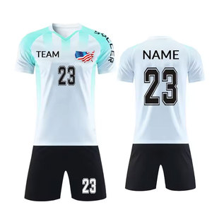 เสื้อฟุตบอลแขนสั้นรุ่นล่าสุดสำหรับผู้ที่รักความสมบูรณ์แบบ ผลิตจากโพลีเอสเตอร์ 100% น้ำหนัก 120 กรัม ระบายอากาศได้ดี พร้อมลายพิมพ์แบบซับลิเมชั่นตามสั่ง - Product Image 6