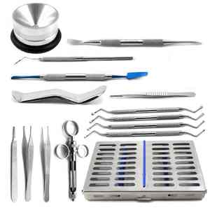 5 Pack <b>Teeth</b> <b>Cleaning</b> Dental <b>Tool</b> Kit High Steel <b>Tooth</b> Pick Dental Scraper Hygiene Set with Mouth Mirror Dental Instrument By GS - Product Image 1