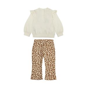 ชุดเสื้อผ้าเด็กผู้หญิงน่ารัก 5 ชิ้น เสื้อ กางเกง ที่คาดผม ชุดเดรสแขนสั้น ผ้าฝ้าย 100% ระบายอากาศได้ดี แฟชั่นฤดูหนาว - Product Image 2