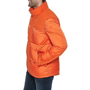 Chaqueta Acolchada Transpirable y Resistente al Viento de Primera Calidad en Oferta, con Cuello Alto y Logotipo Frontal para Hombre, Comodidad Invernal, Venta en Línea - Product Image 3