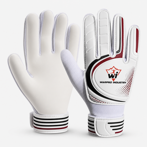 Custom Professional Breathable Lightweight Goalkeeper Gloves Soft Latex Palm Padded Backhand Adjustable Wrist <b>Strap</b> Training - Product Image 1