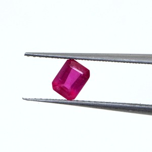 Rubis naturels de Bangkok, octogones calibrés 3x4mm, pierres précieuses de rubis naturelles facettées pour la fabrication de bijoux, prêtes à l'emploi - Product Image 2