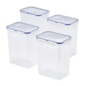 Juego de Recipientes de Plástico para Almacenamiento de Alimentos con Tapa Segura para Sopa, Ensalada, Bocadillos y Almacenamiento de Comida Sobrante - Product Image 1